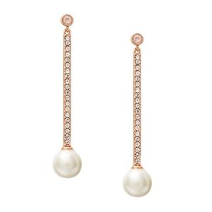 KATE SPADE • Rose Gold Precious Pearls Earrings